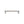 Partial Knurled Cabinet Pull Handle with Rose by M Marcus - Heritage Brass