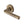 Octave Door Handle on Round Rose by M Marcus - Heritage Brass