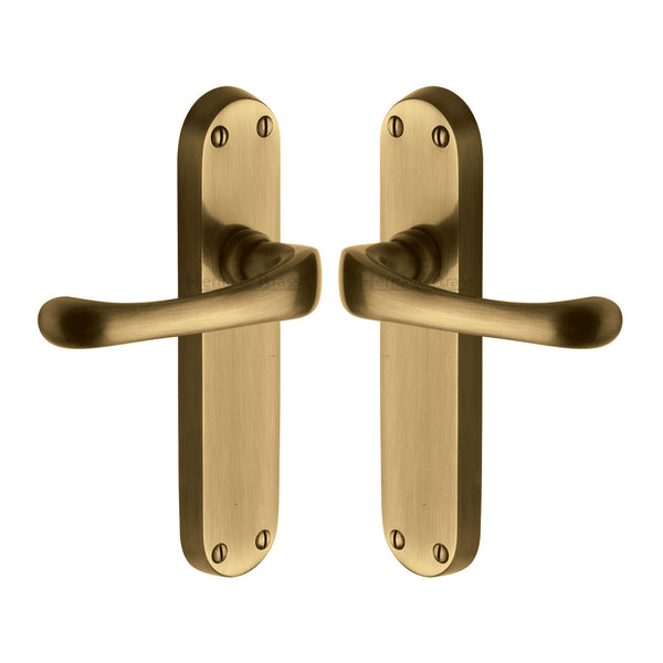 Gloucester Door Handle on Plate