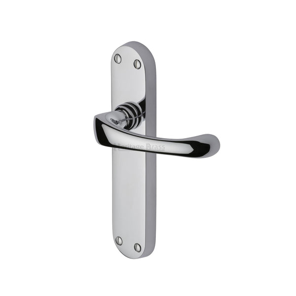 M Marcus - Heritage Brass, Gloucester Door Handle on Plate, Door Handles, Door Handles on Plate