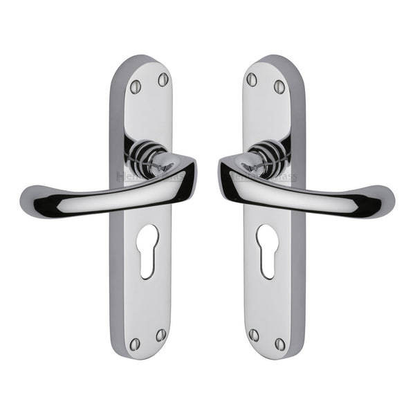 Gloucester Door Handle on Plate