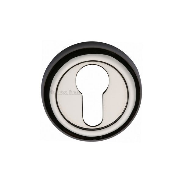 M Marcus - Heritage Brass, Euro Profile Cylinder Escutcheon Round - V6724, Escutcheons & Privacy Thumbturns, Escutcheons