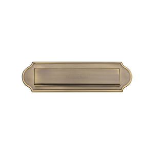 Gravity Letterplate Curved by M Marcus - Heritage Brass