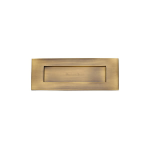 Brass Letterplate by M Marcus - Heritage Brass