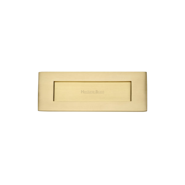 Brass Letterplate by M Marcus - Heritage Brass