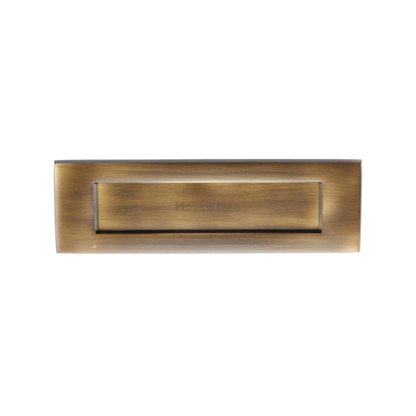 Brass Letterplate by M Marcus - Heritage Brass