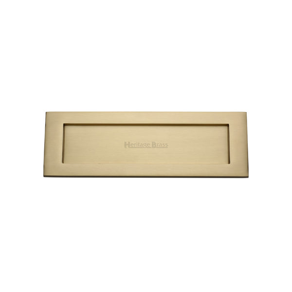 Brass Letterplate by M Marcus - Heritage Brass