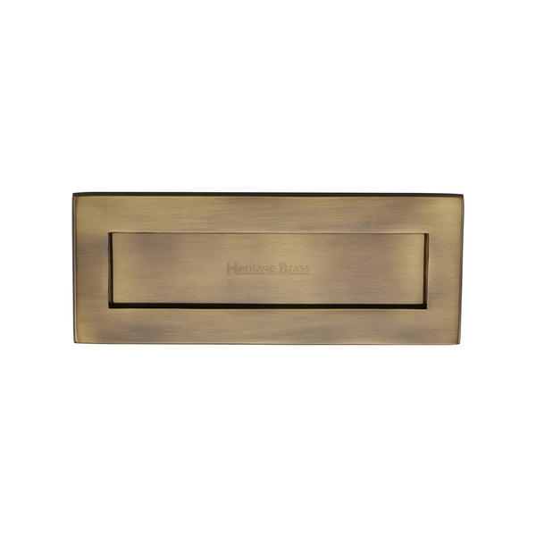 Brass Letterplate by M Marcus - Heritage Brass