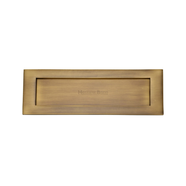 Brass Letterplate by M Marcus - Heritage Brass