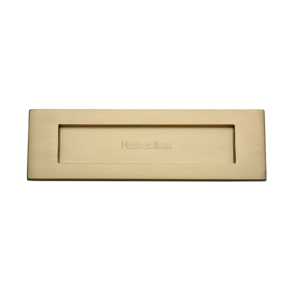 Brass Letterplate by M Marcus - Heritage Brass