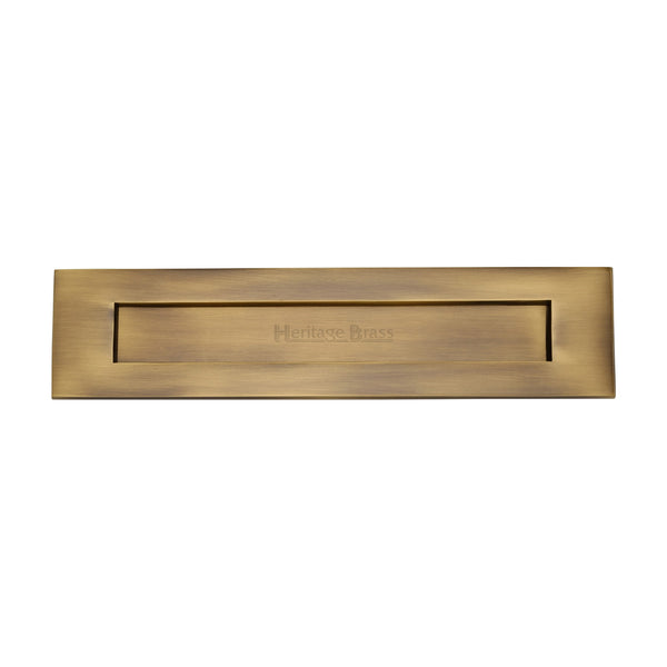 Brass Letterplate by M Marcus - Heritage Brass