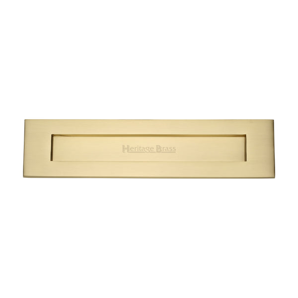 Brass Letterplate by M Marcus - Heritage Brass