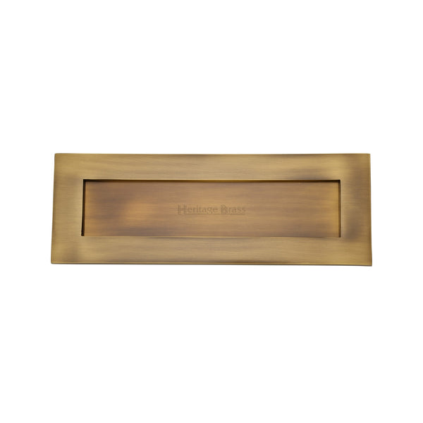 Brass Letterplate by M Marcus - Heritage Brass