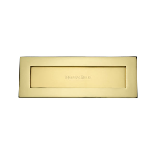 Brass Letterplate by M Marcus - Heritage Brass