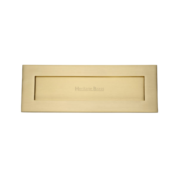 Brass Letterplate by M Marcus - Heritage Brass