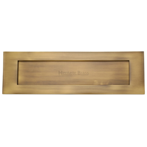 Brass Letterplate by M Marcus - Heritage Brass