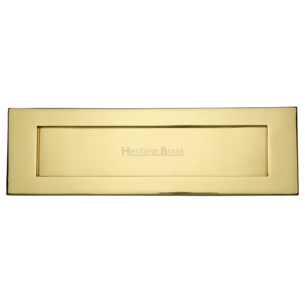 Brass Letterplate by M Marcus - Heritage Brass