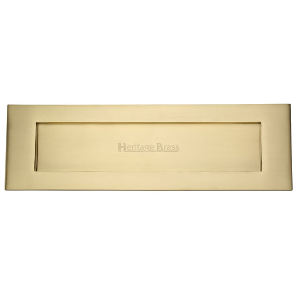 Brass Letterplate by M Marcus - Heritage Brass