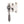 Lockable Mortice & Hook Plate Reeded Casement Fastener by M Marcus - Heritage Brass
