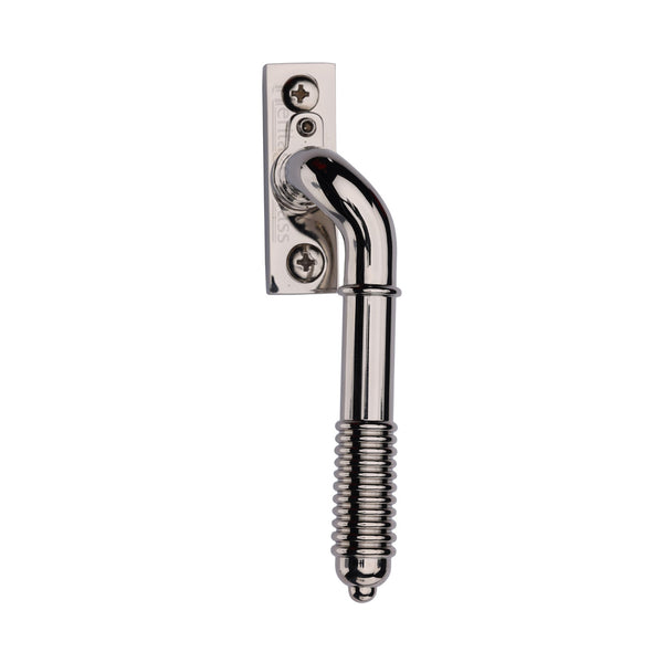 M Marcus - Heritage Brass, Lockable Reeded Espagnolette Right Handed, Window Hardware, Espagnolette Fastener