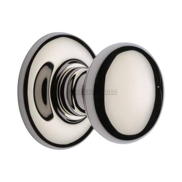 M Marcus - Heritage Brass, Round Centre Door Knob - V901, Exterior Door Hardware, Front Door Centre Knobs