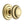 M Marcus - Heritage Brass, Stepped Round Centre Door Knob, Exterior Door Hardware, Front Door Centre Knobs