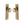 Victoria Reeded Mortice Knob on Plate by M Marcus - Heritage Brass
