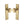 Beehive Reeded Mortice Knob on Plate by M Marcus - Heritage Brass