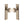 Beehive Reeded Mortice Knob on Plate by M Marcus - Heritage Brass