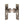 Beehive Reeded Mortice Knob on Plate by M Marcus - Heritage Brass