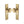 Beehive Reeded Mortice Knob on Plate by M Marcus - Heritage Brass