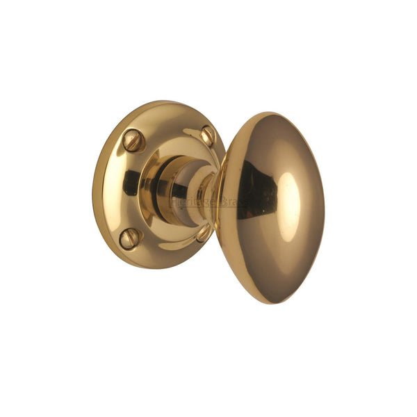 M Marcus - Heritage Brass, Suffolk Mortice Door Knob, Door Knobs, Door Knobs, Door Knobs on Rose