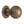 Reeded Cabinet Knob with Base by M Marcus - Heritage Brass