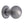 Reeded Cabinet Knob with Base by M Marcus - Heritage Brass