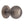 Reeded Cabinet Knob with Base by M Marcus - Heritage Brass