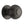 Reeded Cabinet Knob with Base by M Marcus - Heritage Brass