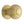 Reeded Cabinet Knob with Base by M Marcus - Heritage Brass