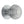 Reeded Cabinet Knob with Base by M Marcus - Heritage Brass