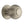 Reeded Cabinet Knob with Base by M Marcus - Heritage Brass