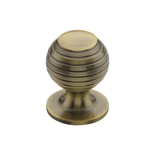 Beehive Cabinet Knob by M Marcus - Heritage Brass