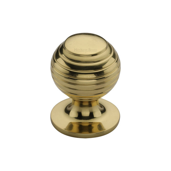 Beehive Cabinet Knob by M Marcus - Heritage Brass