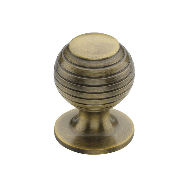 Beehive Cabinet Knob by M Marcus - Heritage Brass