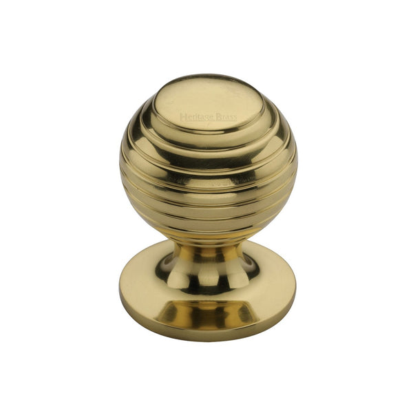 Beehive Cabinet Knob by M Marcus - Heritage Brass