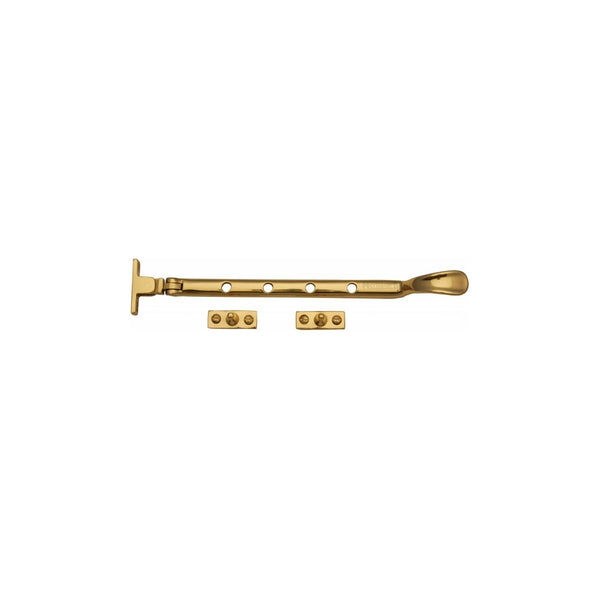 Casement Window Stay Spoon Pattern by M Marcus - Heritage Brass