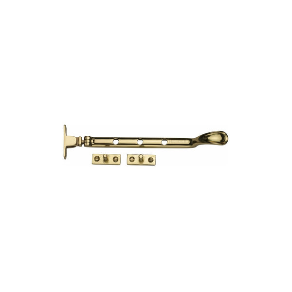 Casement Window Stay Spoon Pattern by M Marcus - Heritage Brass