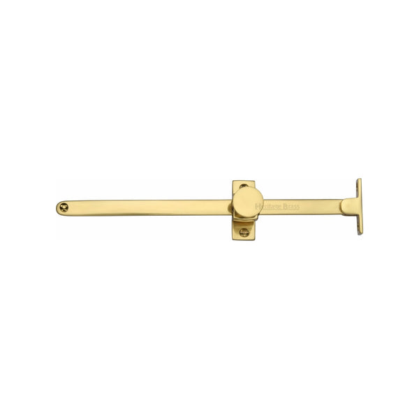 Sliding Casement Stay by M Marcus - Heritage Brass