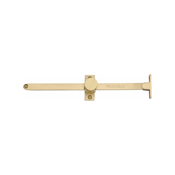 Sliding Casement Stay by M Marcus - Heritage Brass