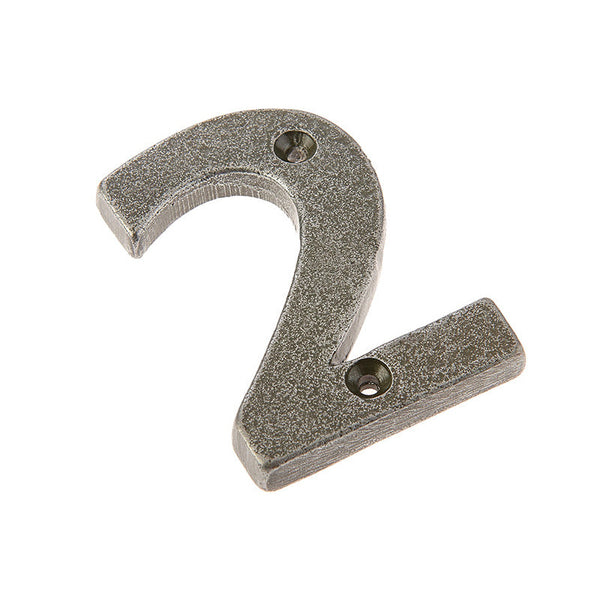 Frelan, 75mm Numerals VF15-2, Exterior Door Hardware, Door Numerals