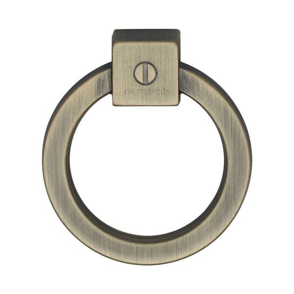 Cabinet Ring Pull by M Marcus - Heritage Brass