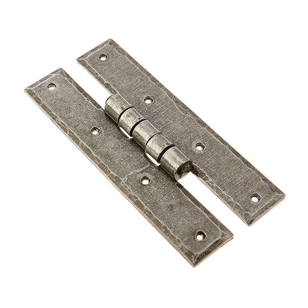 H Hinge 155x66mm Pewter